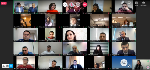 İnsan Hüquqları Günü Münasibətilə Avropa Şurasının Bakı Ofisinin Təşkilatçılığı İlə Onlayn Tədbir Keçirilmişdir 